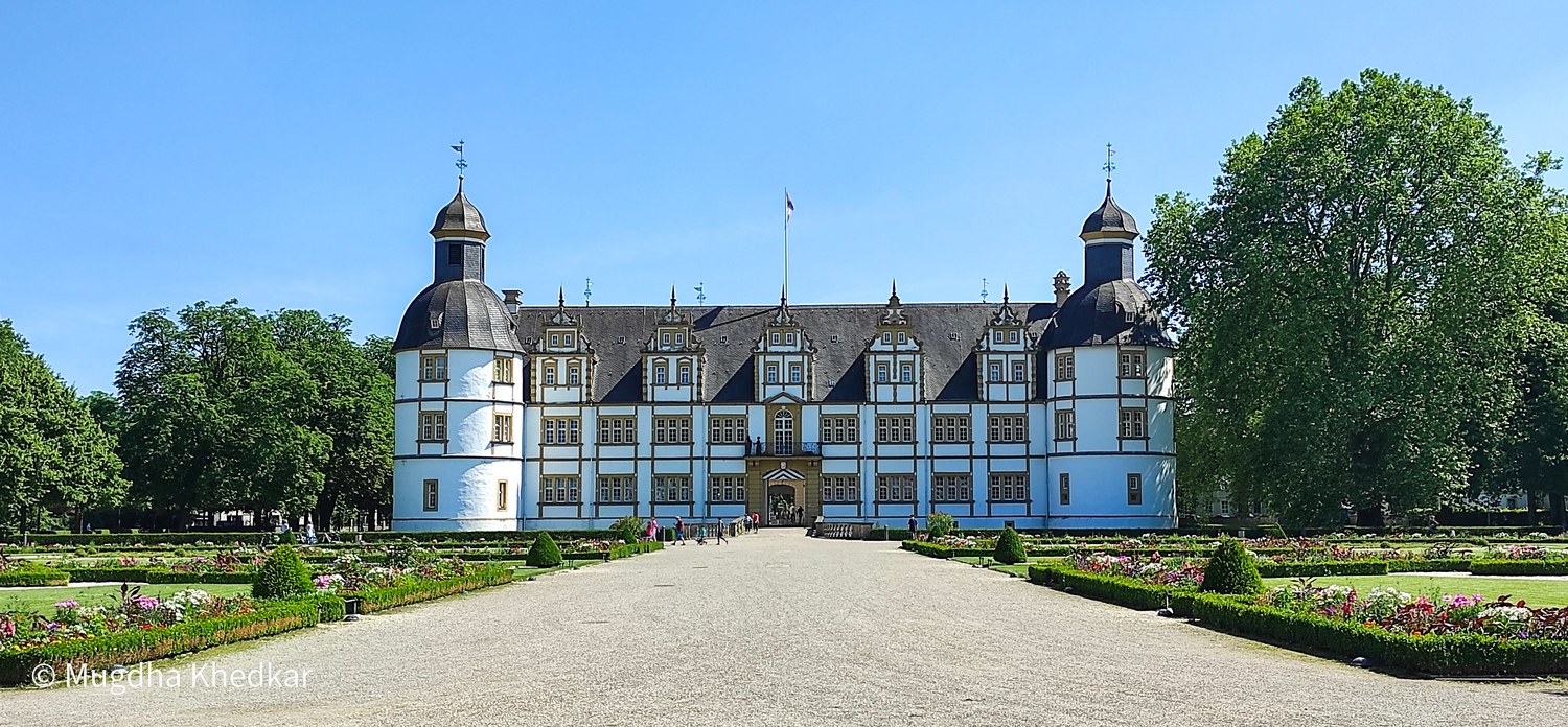 Schloss Neuhaus and its formal garden in Paderborn